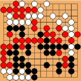 jeu de GO avec 3 couleur
